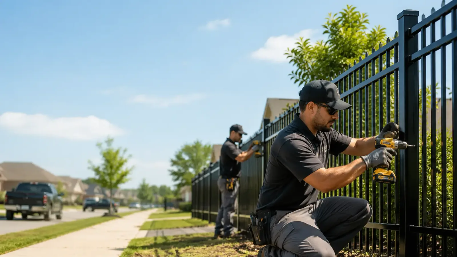 Metal Fence Installation in Anmoore, WV